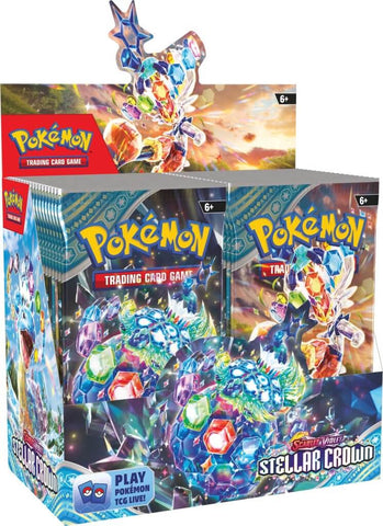 Pokemon TCG - Scarlet & Violet - Stellar Crown Booster Box (36 packs)