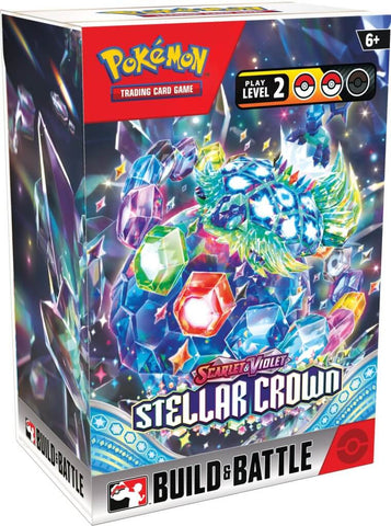 Pokemon TCG - Scarlet & Violet - Stellar Crown Build & Battle Box