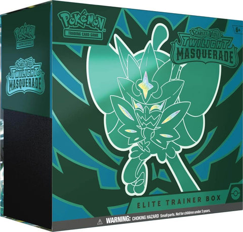 Pokemon TCG - Scarlet & Violet Twilight Masquerade Elite Trainer Box (ETB)